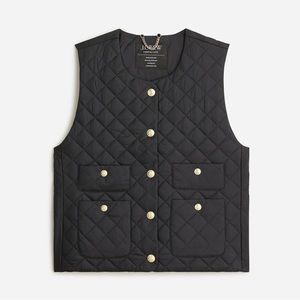 JCREW QUILTED LIGHTWEIGHT LADY VEST